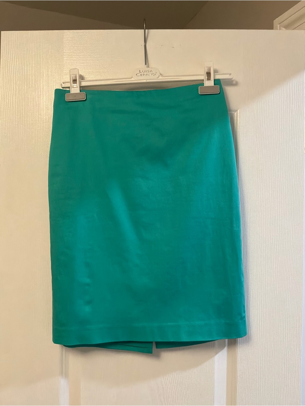 Ann Taylor Teal Pencil Skirt